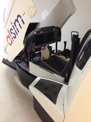 Alsim AL200 Diamond DA42 - EASA Approved FNPTII Flight Simulator